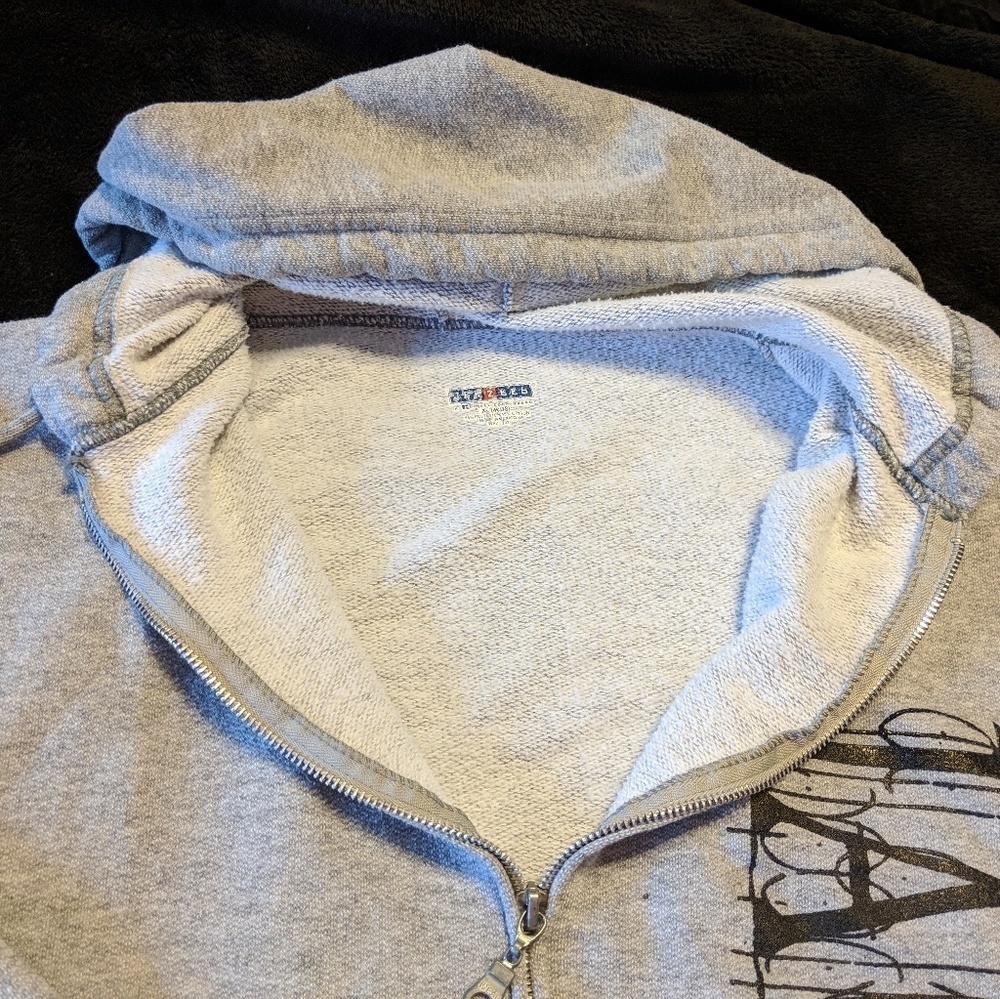 Jackknife men's hoodie by Jerzees - Picture 6 of 6